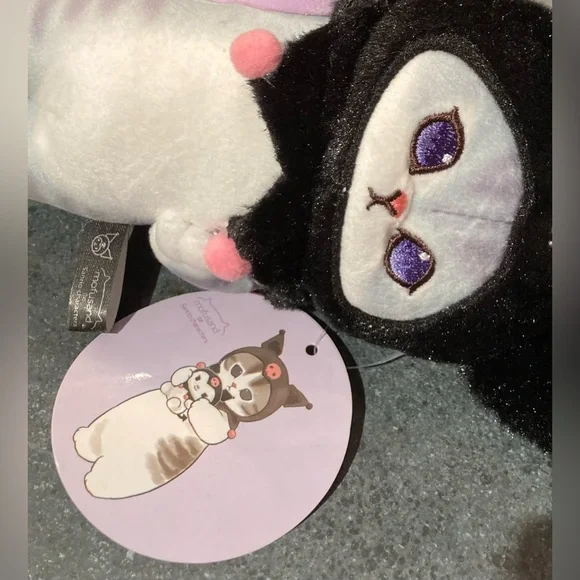 🐱🐰 20cm Sanrio Mofusand Cat Cross-Dressing Kuromi My Melody Plush Stuff Doll Toy - Picture 10 of 10